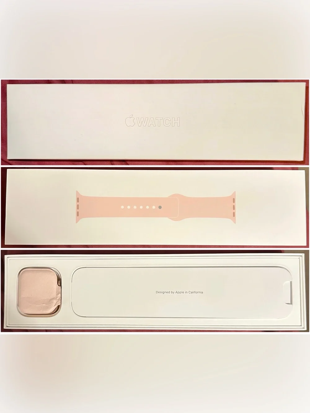 Apple Gold Smartwatch with Brown Leather Strap
